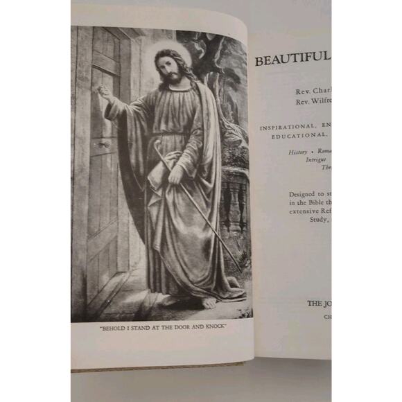 Beautiful Bible Stories Book Roney Hertel Christian Educational Vintage Inspire - Picture 5 of 16